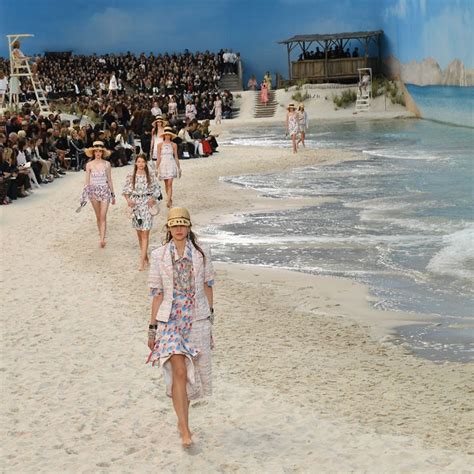 chanel grand palais beach